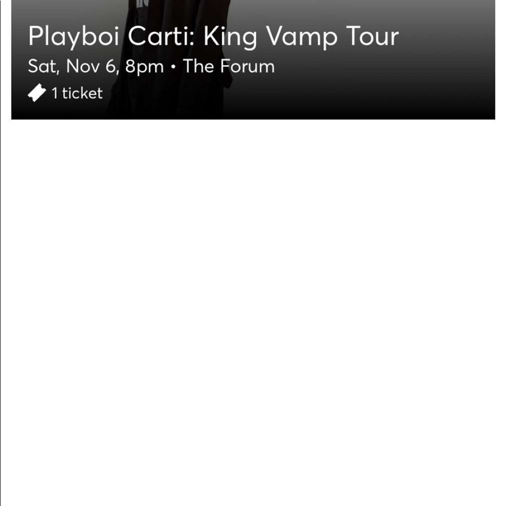 GA playboi carti narcissist your ticket